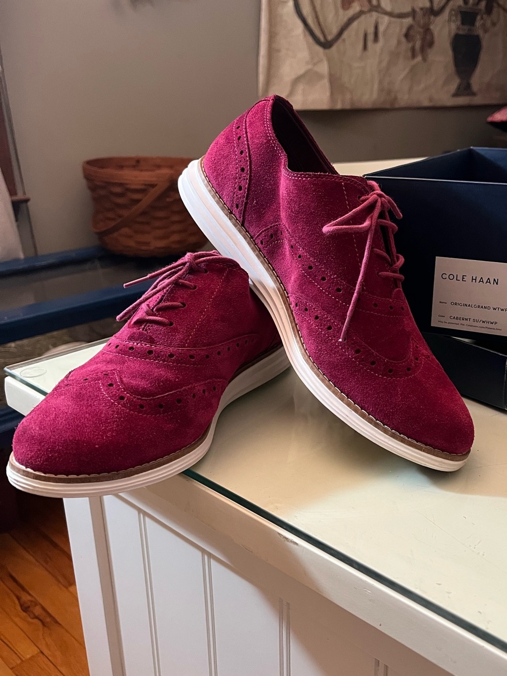 Cole Haan original grand oxfords🩷💜